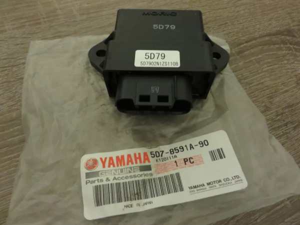 Yamaha Original Yamaha CDI Unit for YZF-R125 (80 km/h Version) – Part Number 5D7-8591A-90 5D7-8591A-90 Genuine spare part – M